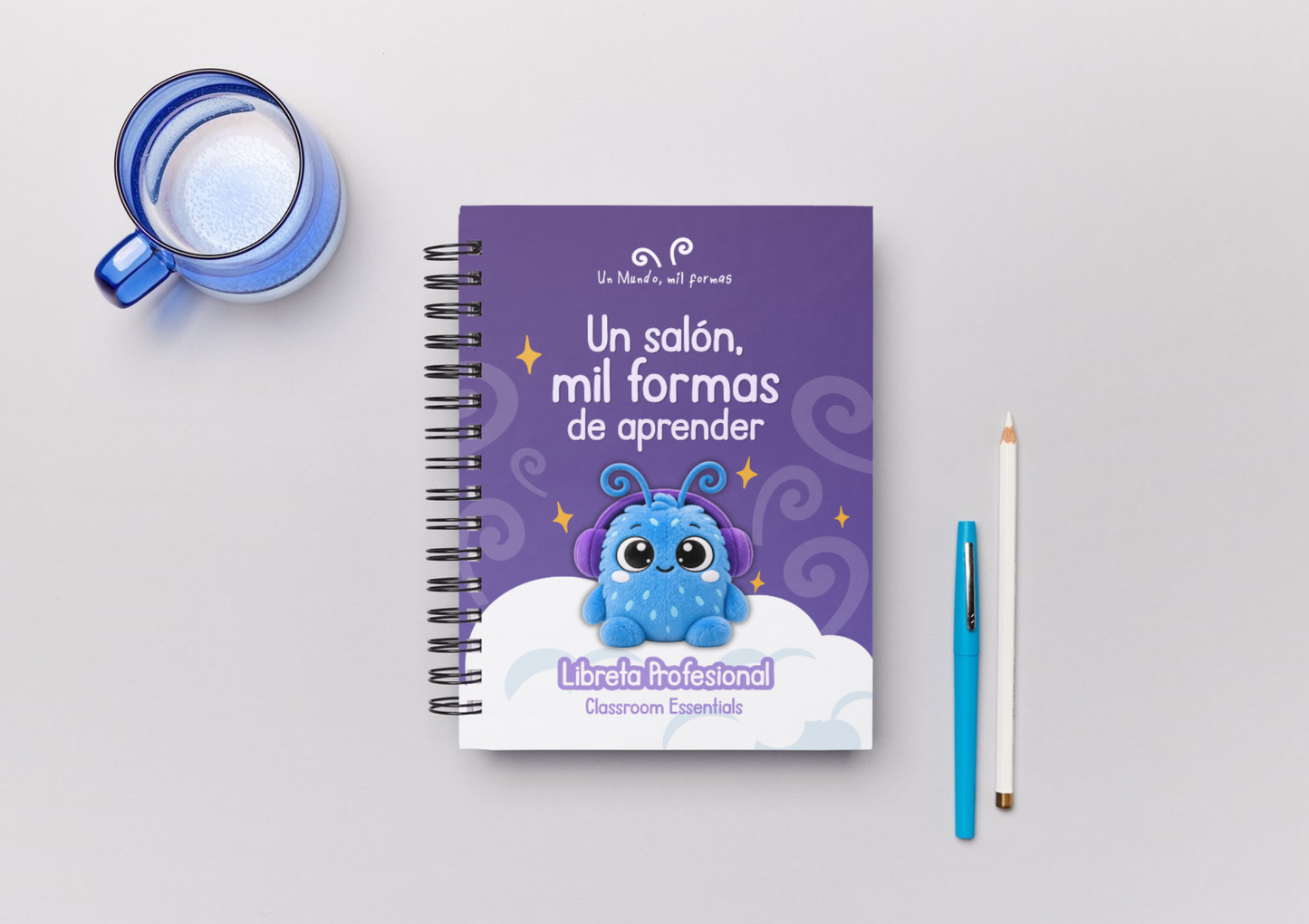 ¡PRE-VENTA Separa con $10! Libreta Profesional   26-27- Un Mundo, mil formas (Precio total: $25.99)