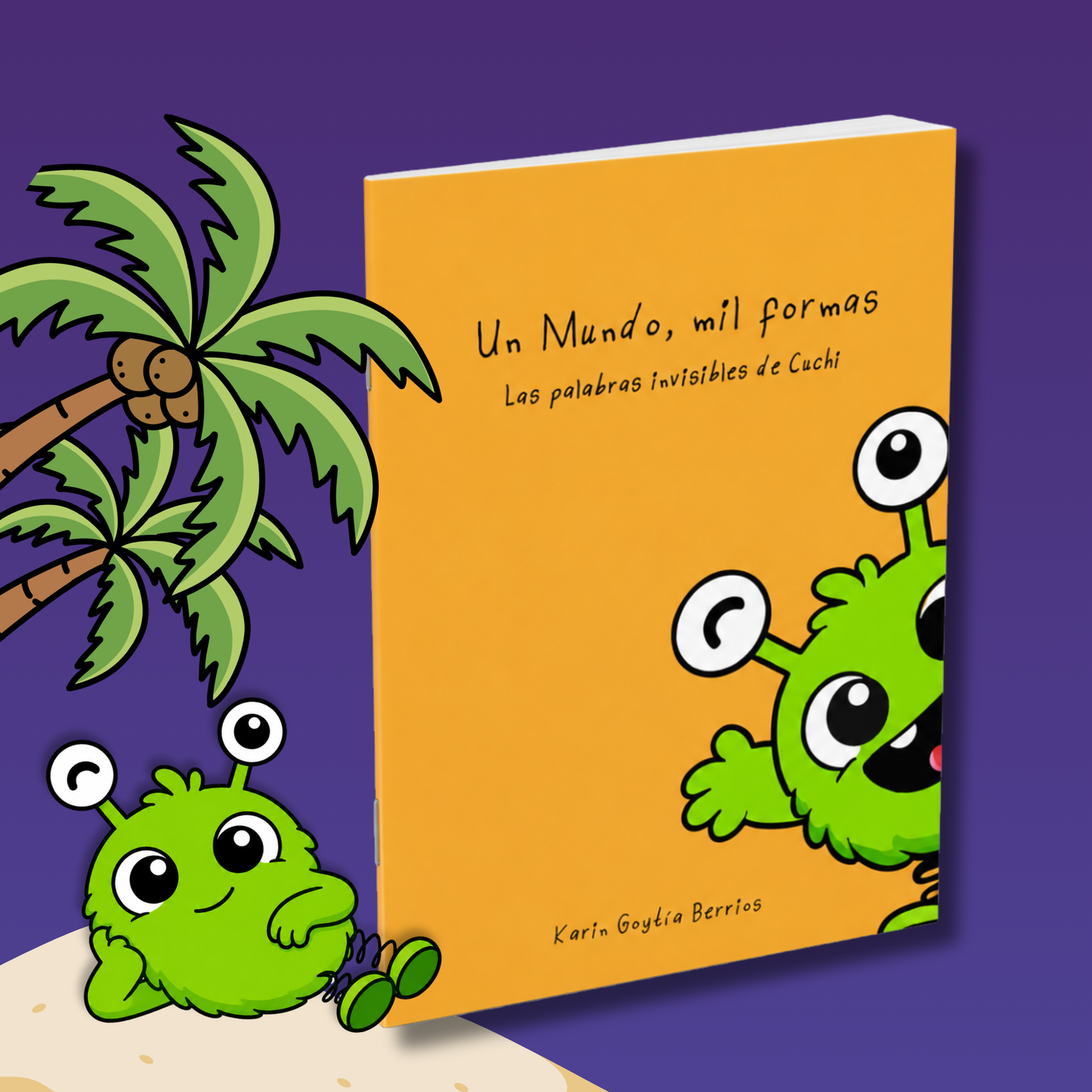 Un Mundo, mil formas: Las palabras invisibles de Cuchi (2do. libro) Carpeta resistente