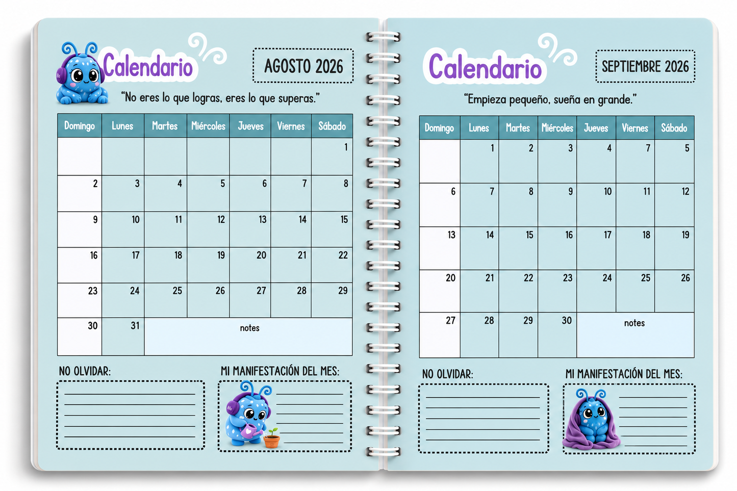 ¡PRE-VENTA Separa con $10! Libreta Profesional   26-27- Un Mundo, mil formas (Precio total: $25.99)