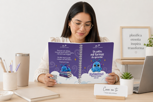 ¡PRE-VENTA Separa con $10! Libreta Profesional   26-27- Un Mundo, mil formas (Precio total: $25.99)